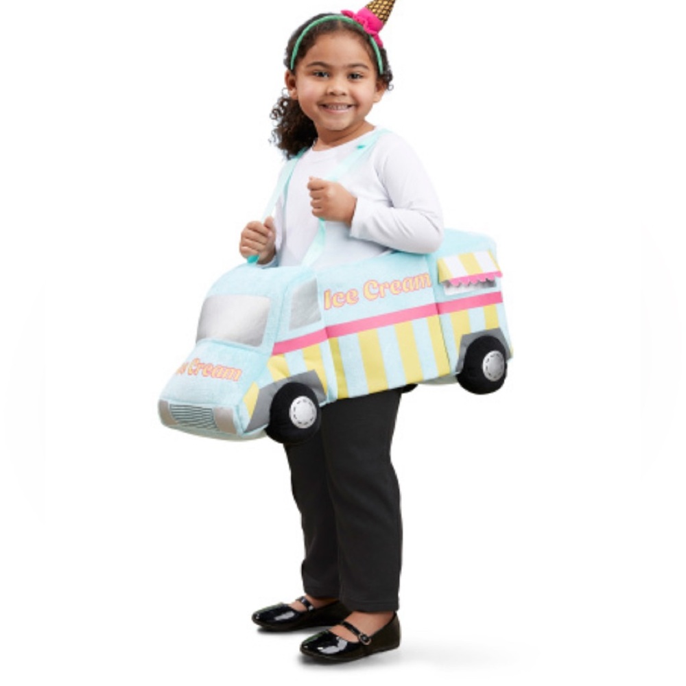 Kids Ice Cream Truck Plush Costume